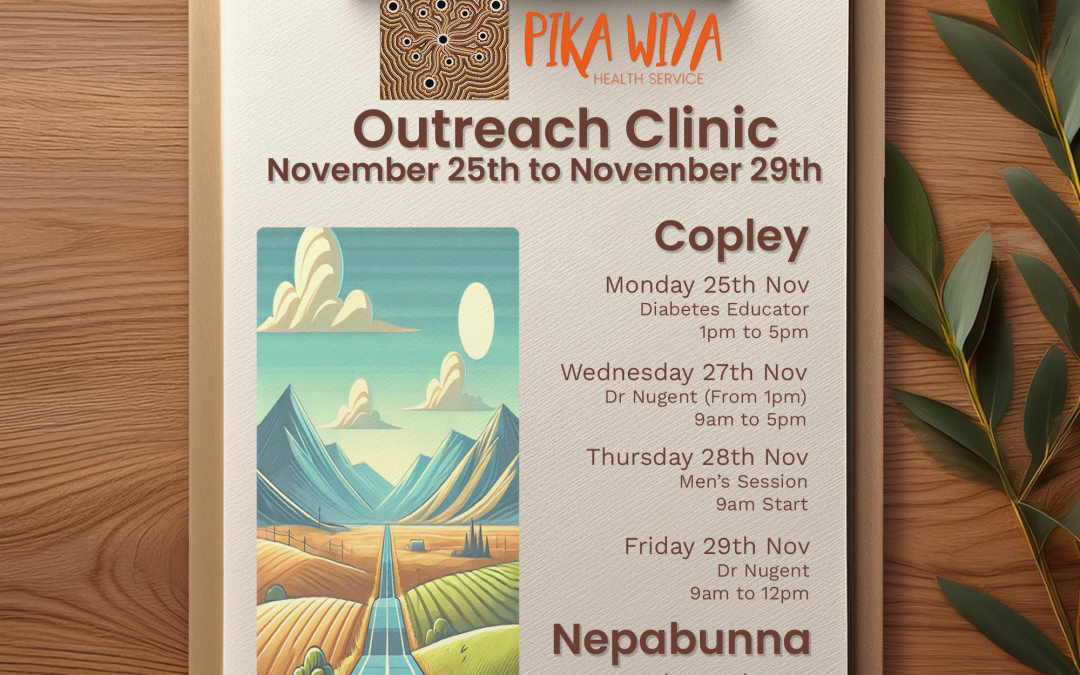 November Outreach Clinics